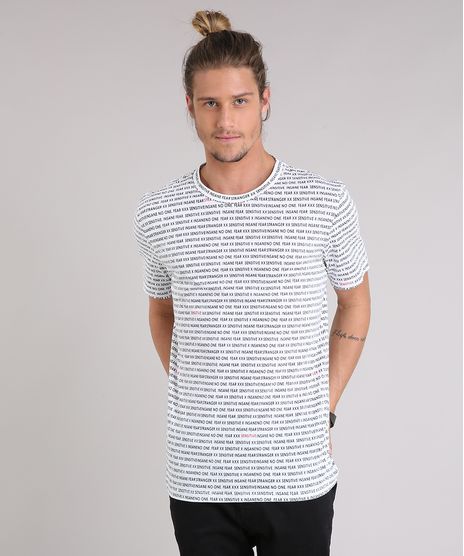 Camiseta-Masculina-Estampada--Sensitive--Manga-Curta-Gola-Careca-Off-White-9204677-Off_White_1
