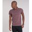 Polo-Masculina-Slim-Fit-Estampada-de-Folhagem-Manga-Curta-em-Algodao---Sustentavel-Roxa-9114975-Roxo_1