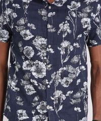 Camisa-Masculina-Estampada-Floral-Manga-Curta-Azul-Marinho-9170815-Azul_Marinho_4