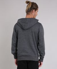 Blusao-Masculino-em-Moletom-com-Estampa-de-Aguia-e-Capuz-Manga-Longa-Cinza-Mescla-Escuro-8894593-Cinza_Mescla_Escuro_2