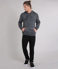Blusao-Masculino-em-Moletom-com-Estampa-de-Aguia-e-Capuz-Manga-Longa-Cinza-Mescla-Escuro-8894593-Cinza_Mescla_Escuro_3