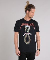 Camiseta-Masculina-Metallica-Manga-Curta-Gola-Careca-Preta-9204867-Preto_1