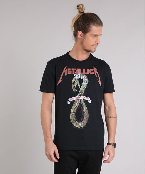Camiseta-Masculina-Metallica-Manga-Curta-Gola-Careca-Preta-9204867-Preto_1