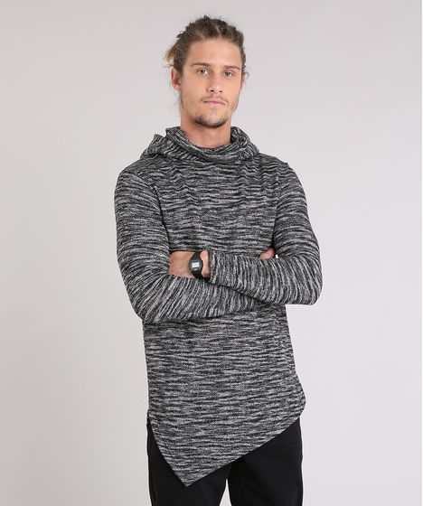 casaco assimetrico masculino