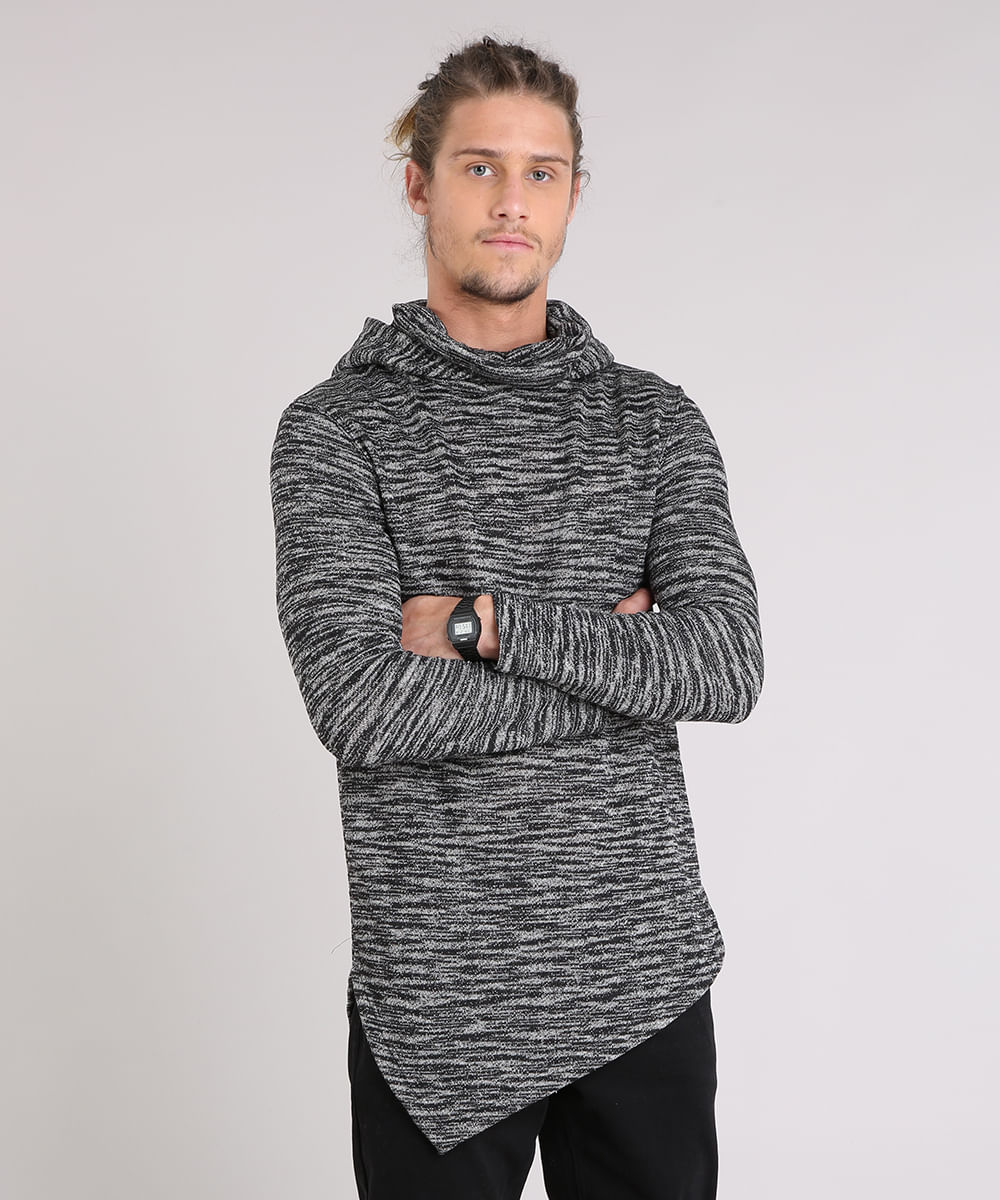 casaco assimetrico masculino