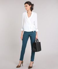 Calca-Feminina-Skinny-com-Fivelas-e-Bolso-com-Ziper--Verde-8517499-Verde_3