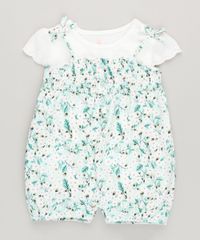Conjunto-de-Jardineira-Infantil-Estampada-Floral-Verde-Claro---Body-Manga-Curta-em-Algodao---Sustentavel-Off-White-9050418-Off_White_1