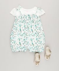 Conjunto-de-Jardineira-Infantil-Estampada-Floral-Verde-Claro---Body-Manga-Curta-em-Algodao---Sustentavel-Off-White-9050418-Off_White_3