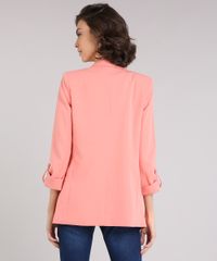 Blazer-Feminino-Longo-Manga-Longa-Coral-9083047-Coral_2