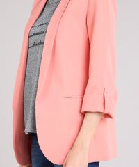 Blazer-Feminino-Longo-Manga-Longa-Coral-9083047-Coral_4