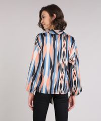 Kimono-Feminino-Estampado-Geometrico-com-No-Manga-Longa-Bege-9083048-Bege_2