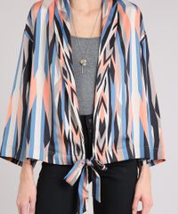 Kimono-Feminino-Estampado-Geometrico-com-No-Manga-Longa-Bege-9083048-Bege_4