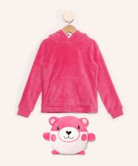 Blusao-Infantil-de-Fleece-com-Bolso-Canguru-e-Capuz-que-Vira-Ursinho-Pink-9974451-Pink_1