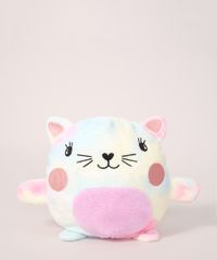 Blusao-Infantil-de-Fleece-Estampada-Tie-Dye-com-Bolso-Canguru-e-Capuz-que-Vira-Pelucia-de-Gatinho-Rosa-9974452-Rosa_3