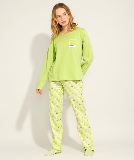 Pijama-de-Algodao-Manga-Longa-Pantone-Verde-9988074-Verde_1