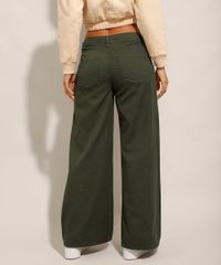Calca-Wide-Pantalona-de-Sarja-Cintura-Media-Verde-Militar-9993776-Verde_Militar_2