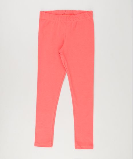 Calca-Infantil-Legging-Basica-em-Algodao---Sustentavel-Coral-9222729-Coral_1