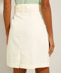Saia-Lapis-de-Algodao-com-Bolsos-e-Cinto-Curta-Off-White-9985043-Off_White_2