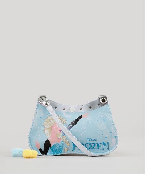 Bolsa-Infantil-Estampada-Elsa-Frozen---Elasticos-de-Cabelo-Azul-Claro-9127471-Azul_Claro_1