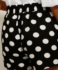 Short-de-Viscose-Estampado-de-Poa-com-Bolsos-Cintura-Media-Preto-9984950-Preto_5