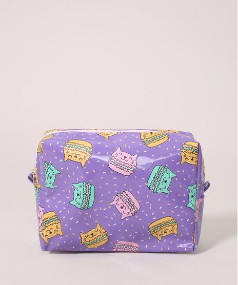 Necessaire-Retangular-Sanduiche-de-Gatinho-com-Ziper-Lilas-9985486-Lilas_1