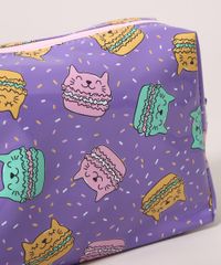 Necessaire-Retangular-Sanduiche-de-Gatinho-com-Ziper-Lilas-9985486-Lilas_4