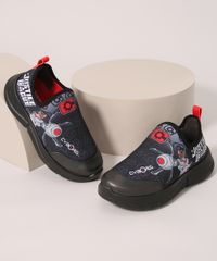 Tenis-Infantil-Knit-Liga-da-Justica-Grendene-Preto-9986802-Preto_1