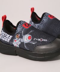 Tenis-Infantil-Knit-Liga-da-Justica-Grendene-Preto-9986802-Preto_3