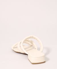 Tamanco-Feminino-com-Tiras-Bico-Quadrado-Salto-Baixo-Grosso-Oneself-Bege-9992815-Bege_4