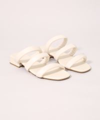 Tamanco-Feminino-com-Tiras-Bico-Quadrado-Salto-Baixo-Grosso-Oneself-Bege-9992815-Bege_5