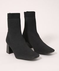 Bota-Feminina-Cano-Baixo-Knit-Salto-Grosso-Medio-Oneself-Preta-9995190-Preto_5