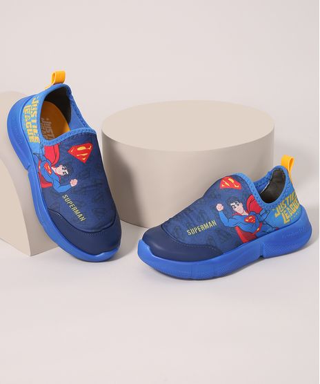 Tenis-Infantil-Knit-Liga-da-Justica-Grendene-Azul-9986800-Azul_1