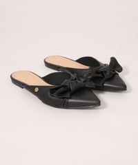 Mule-Feminino-com-Laco-Bico-Fino-Via-Uno-Preto-9990516-Preto_5