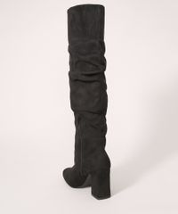 Bota-Feminina--de-Suede-Cano-Alto-Salto-Grosso-Alto-Oneself-Preta-9993211-Preto_4
