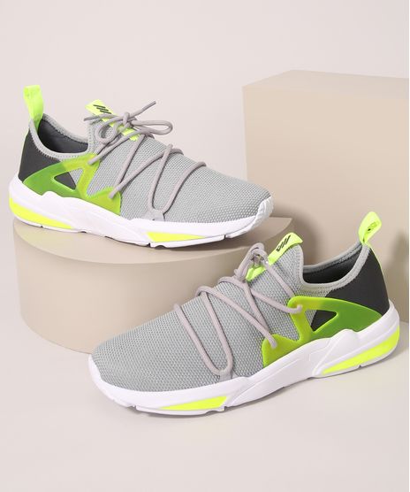 Tenis-Masculino-Esportivo-Ace-com-Recorte-Cinza-9993652-Cinza_1