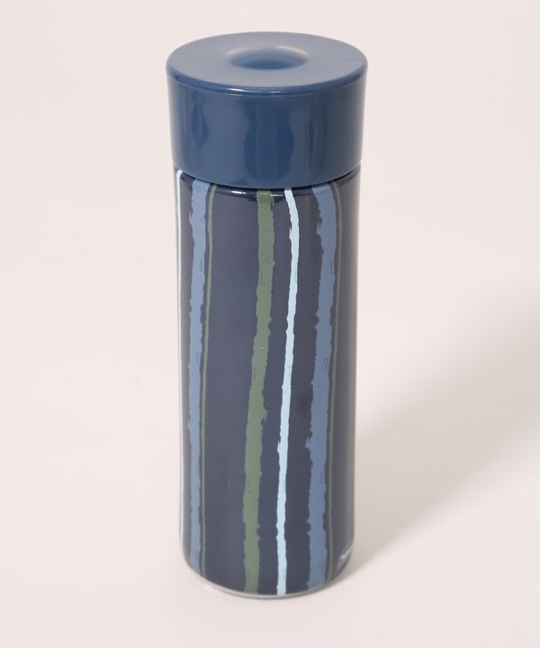 Garrafa Go Listrada 500ML Azul Escuro Único