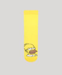 Meia-Cano-Alto-Estampada-Os-Simpsons-Amarela-9986468-Amarelo_2