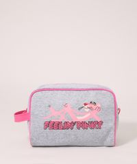 Necessaire-Retangular-Pantera-Cor-de-Rosa-com-Alca-de-Mao-Rosa-9991940-Rosa_1