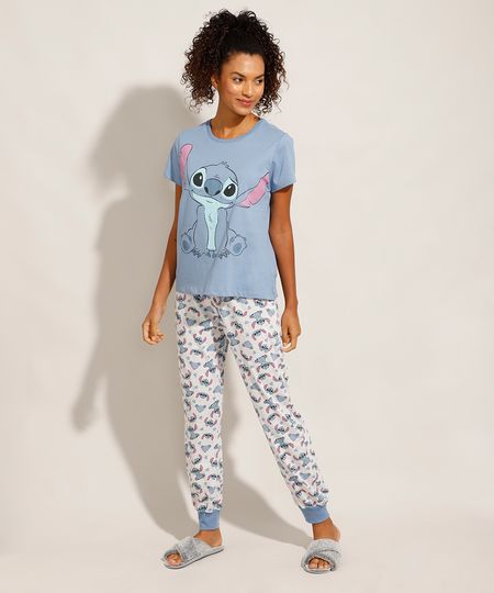 Pijama-de-Algodao-Estampado-Lilo-e-Stitch-Manga-Curta-Azul-Claro-9981137-Azul_Claro_1 Pijama-de-Algodao-Estampado-Lilo-e-Stitch-Manga-Curta-Azul-Claro-9981137-Azul_Claro_1