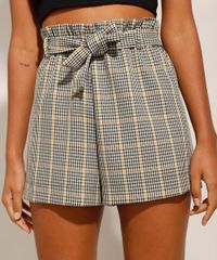 Short-Clochard-Estampado-Xadrez-Vichy-com-Faixa-para-Amarrar-Cintura-Super-Alta-Off-White-9984995-Off_White_1