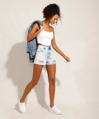 Short-Mom-Jeans-Destroyed-Marmorizado-Cintura-Super-Alta--Azul-Claro-9992790-Azul_Claro_3