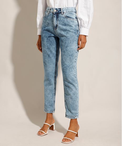 Calca-Mom-Jeans-Marmorizada-Cintura-Super-Alta-Azul-Medio-9928527-Azul_Medio_1