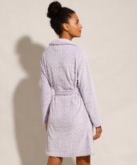 Roupao-de-Fleece-Texturizado-com-Faixa-para-Amarrar-e-Bolsos-Lilas-9974122-Lilas_2