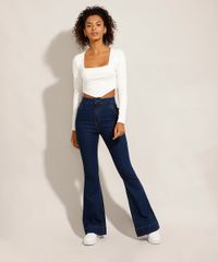 Calca-Flare-Jeans-Cintura-Super-Alta-Azul-Escuro-9991275-Azul_Escuro_3