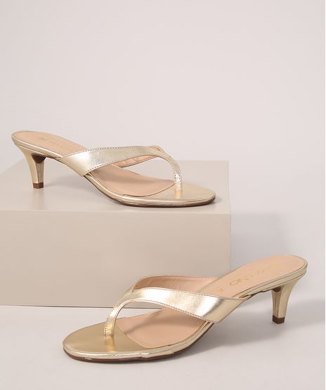 Tamanco-Feminino-Salto-Medio-Fino-Via-Uno-Dourado-9990537-Dourado_1