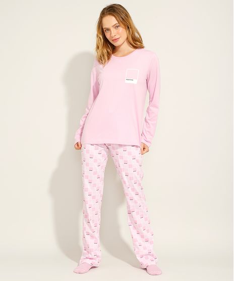 Pijama-de-Algodao-Manga-Longa-Pantone-Rosa-9988074-Rosa_1