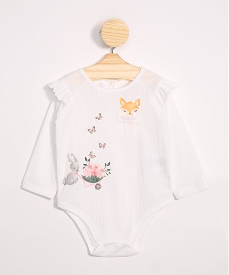 Body-Infantil-Raposa-com-Babados-Manga-Longa-Decote-Redondo-Off-White-9991110-Off_White_1