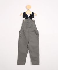 Jardineira-de-Sarja-Infantil-com-Bolsos-Verde-Militar-9987027-Verde_Militar_1