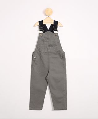 Jardineira-de-Sarja-Infantil-com-Bolsos-Verde-Militar-9987027-Verde_Militar_1