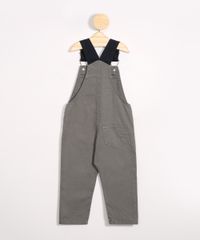 Jardineira-de-Sarja-Infantil-com-Bolsos-Verde-Militar-9987027-Verde_Militar_2